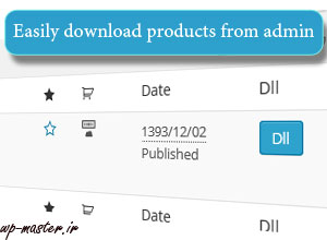 Woocommerce download product from admin plugin